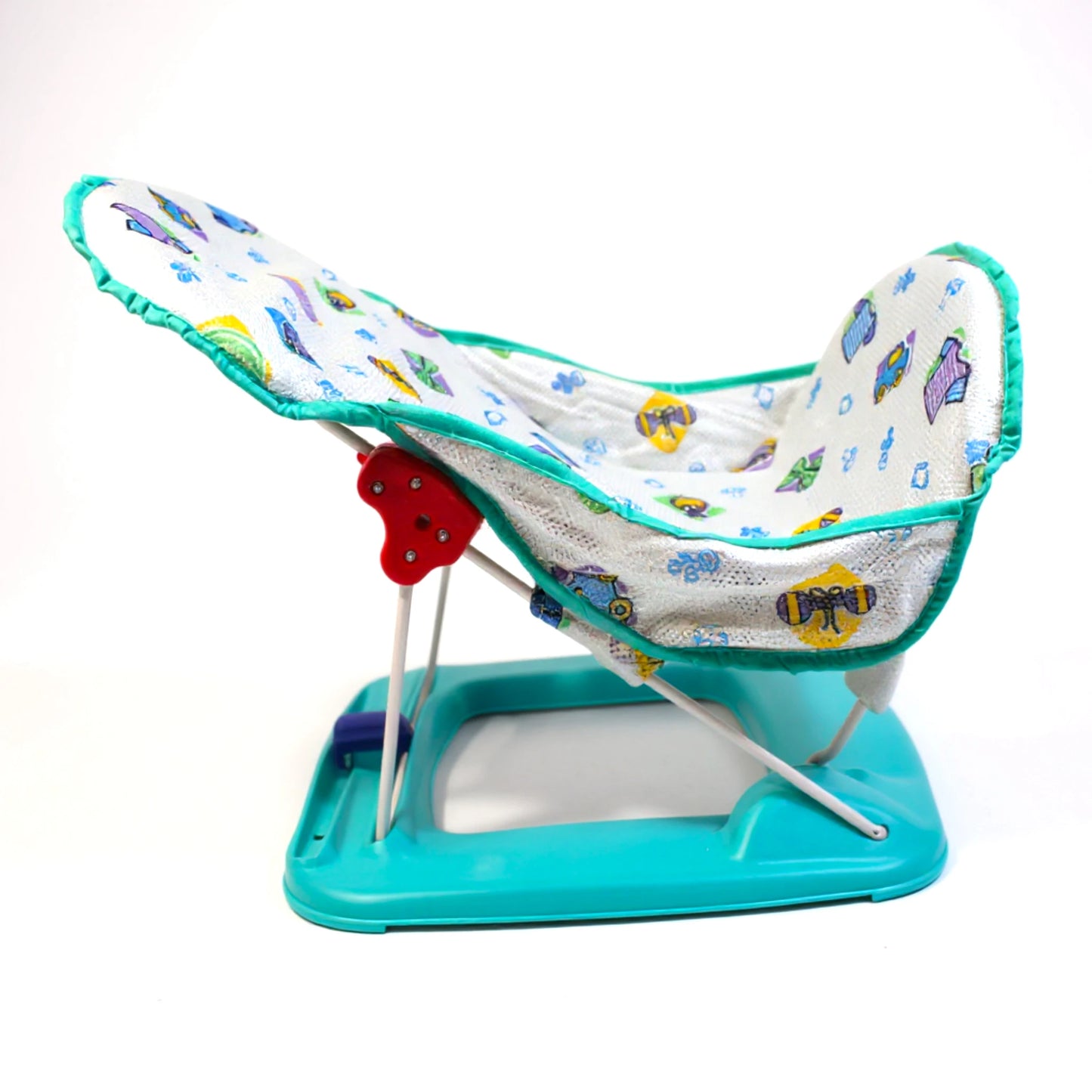 Soft Mesh Baby Bather – Foldable Bath Seat for Newborns