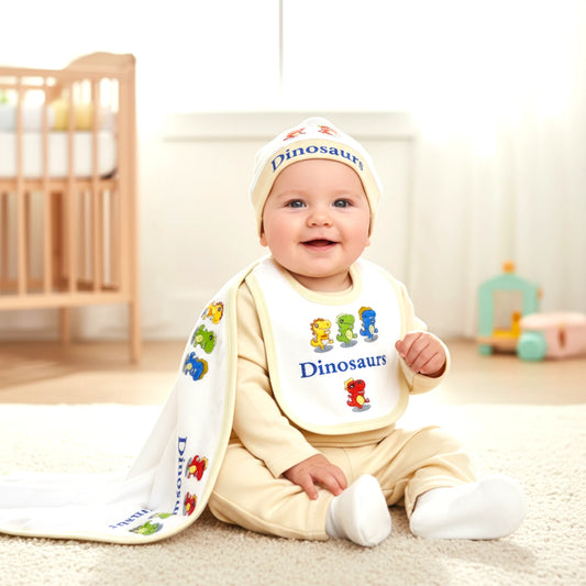 8-Piece Newborn Baby Suit Set – Complete Comfort Collection