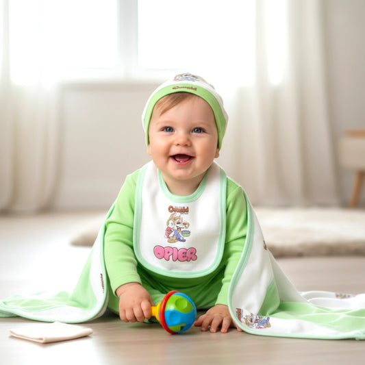 8-Piece Newborn Baby Suit Set – Complete Comfort Collection