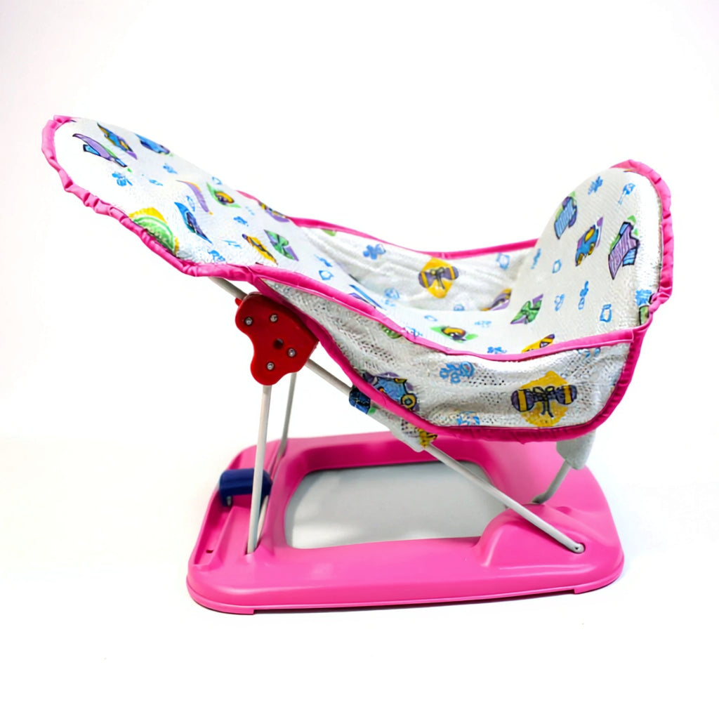 Soft Mesh Baby Bather – Foldable Bath Seat for Newborns