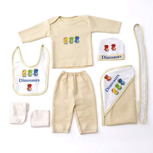 8-Piece Newborn Baby Suit Set – Complete Comfort Collection