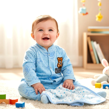 3 Pcs Fleece Baby Outfit Set – Soft, Warm & Breathable