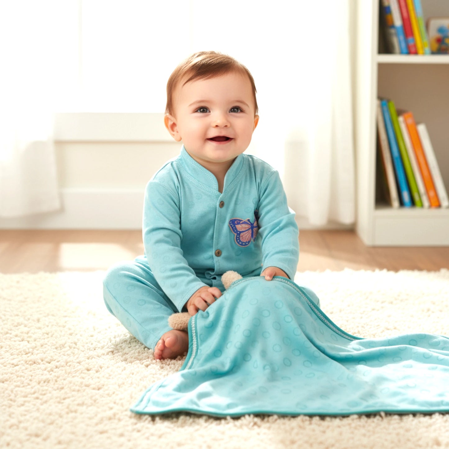 3 Pcs Fleece Baby Outfit Set – Soft, Warm & Breathable