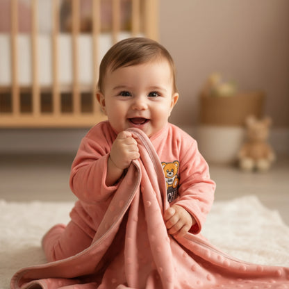 3 Pcs Fleece Baby Outfit Set – Soft, Warm & Breathable