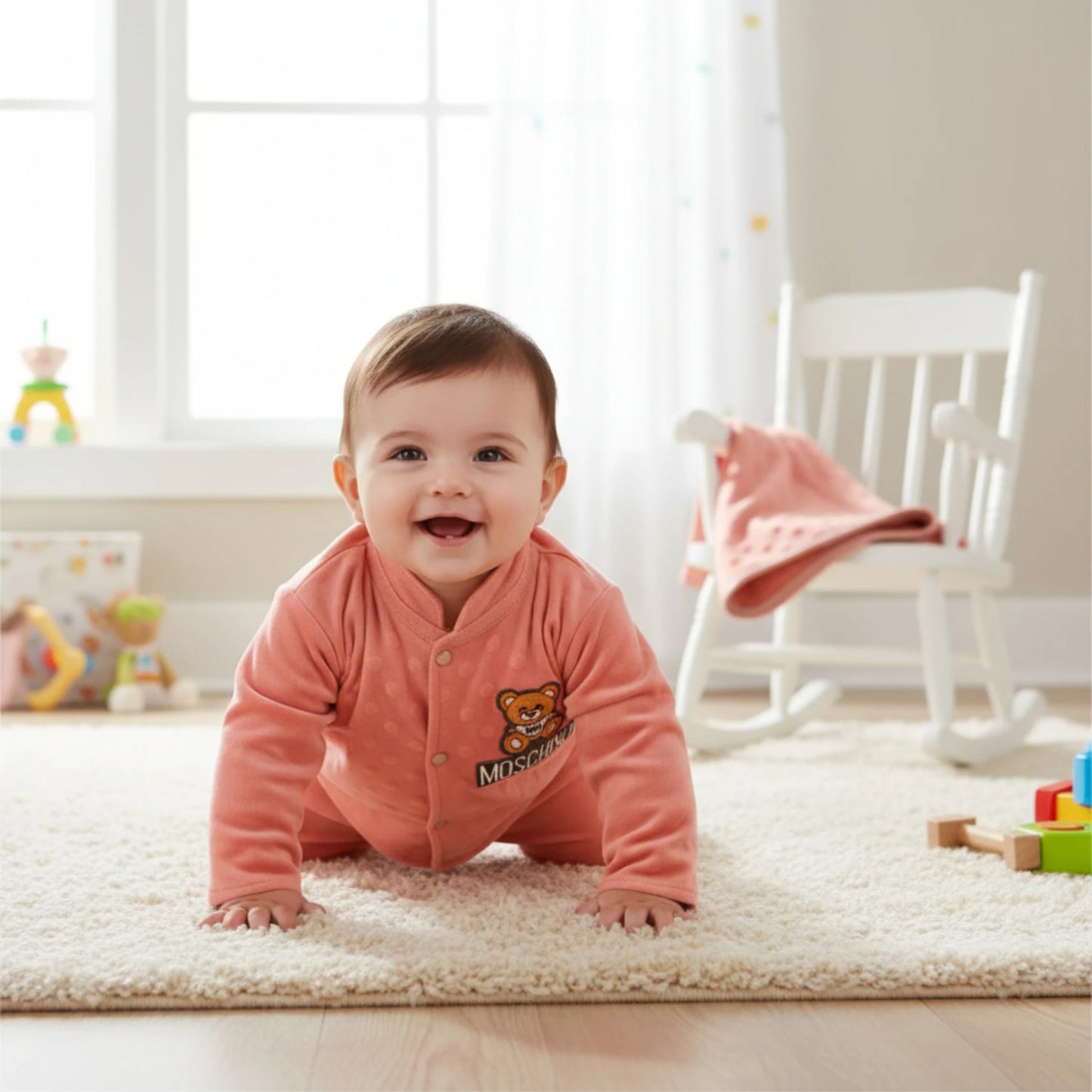 3 Pcs Fleece Baby Outfit Set – Soft, Warm & Breathable