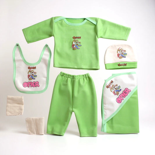 8-Piece Newborn Baby Suit Set – Complete Comfort Collection