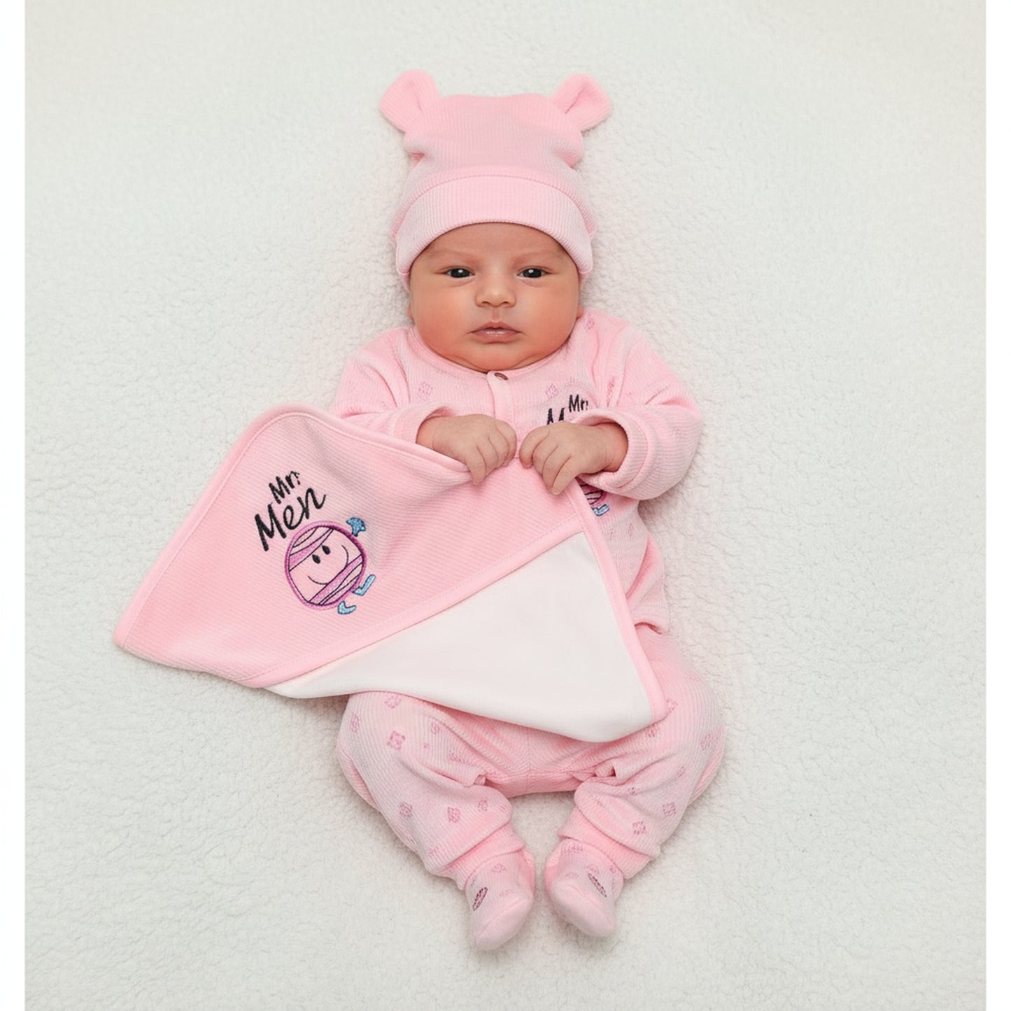 Winter Baby Suit Set – 4 Pcs Soft Fleece Outfit