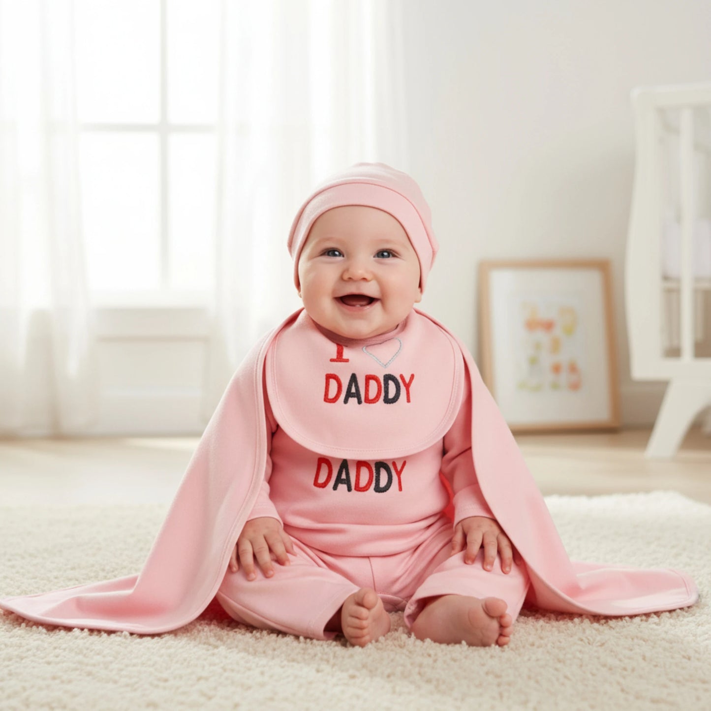 5-Piece Baby Suit Gift Set – Soft Cotton/Fleece Essentials for Newborns